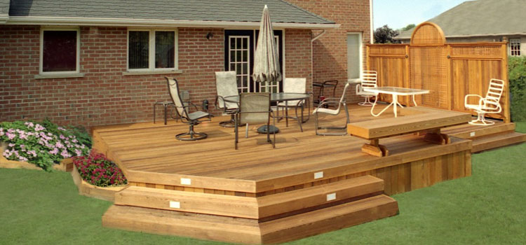 Cedar Composite Decking in Van Nuys, CA