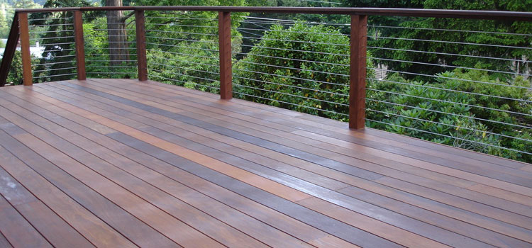 Installing IPE Decking in Van Nuys, CA